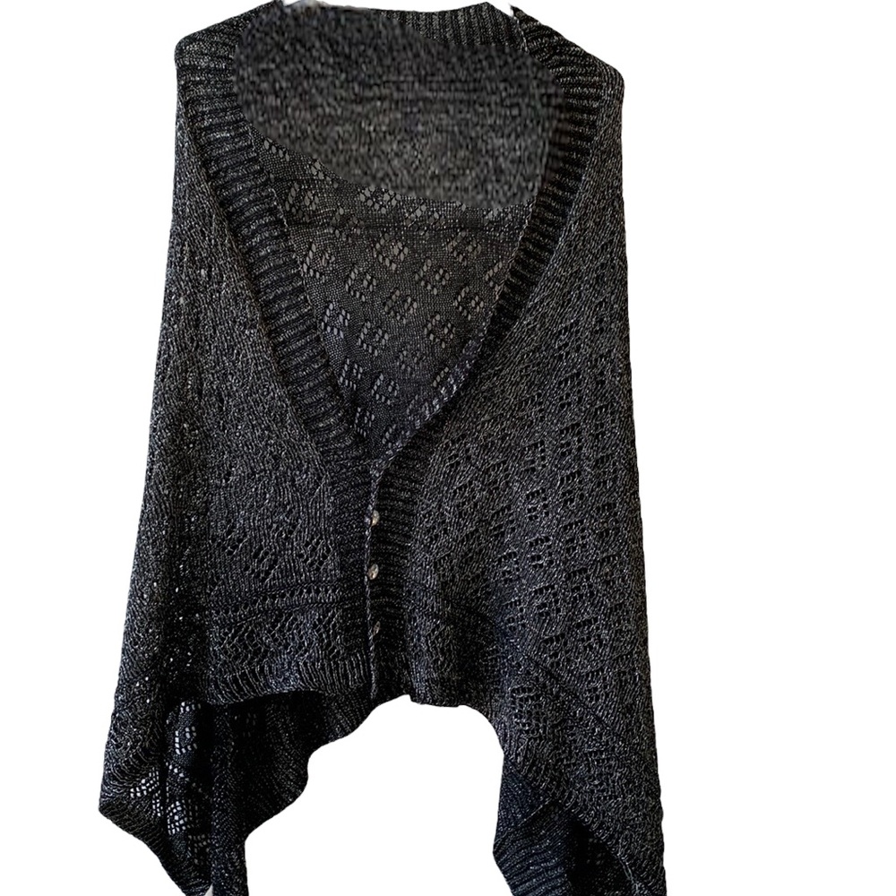 Vintage Bohemian Black Shaw